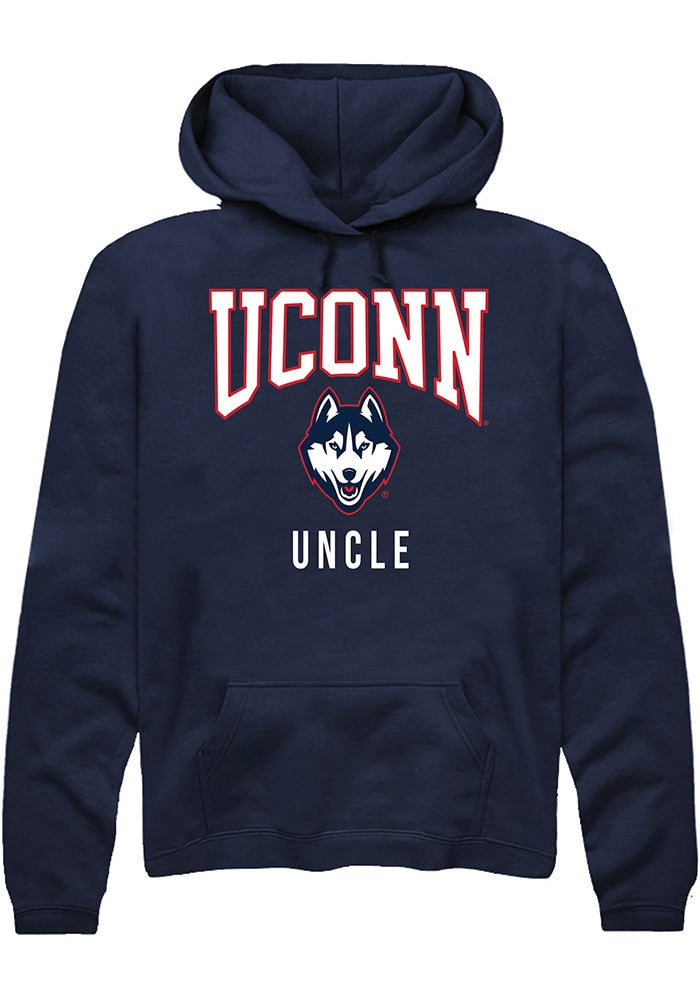 UConn Huskies Unisex Uncle Navy Hoodie