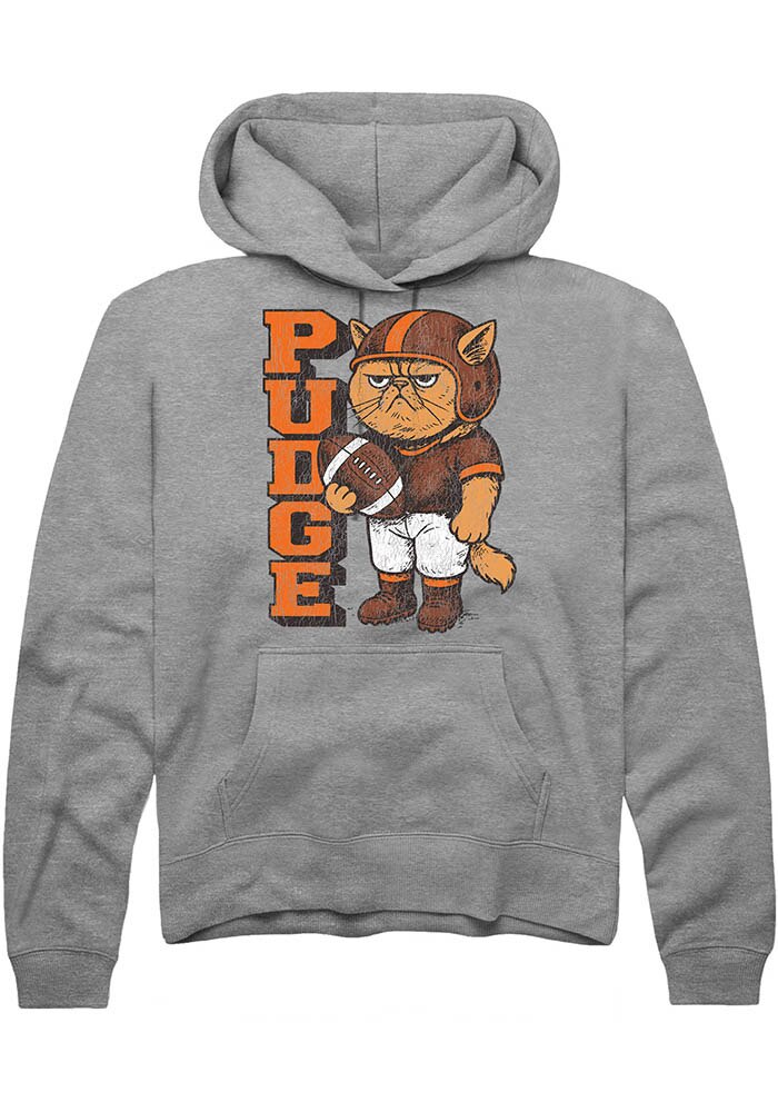 Unisex Sport Grey Pudge Backer Hooded Sweatshirt