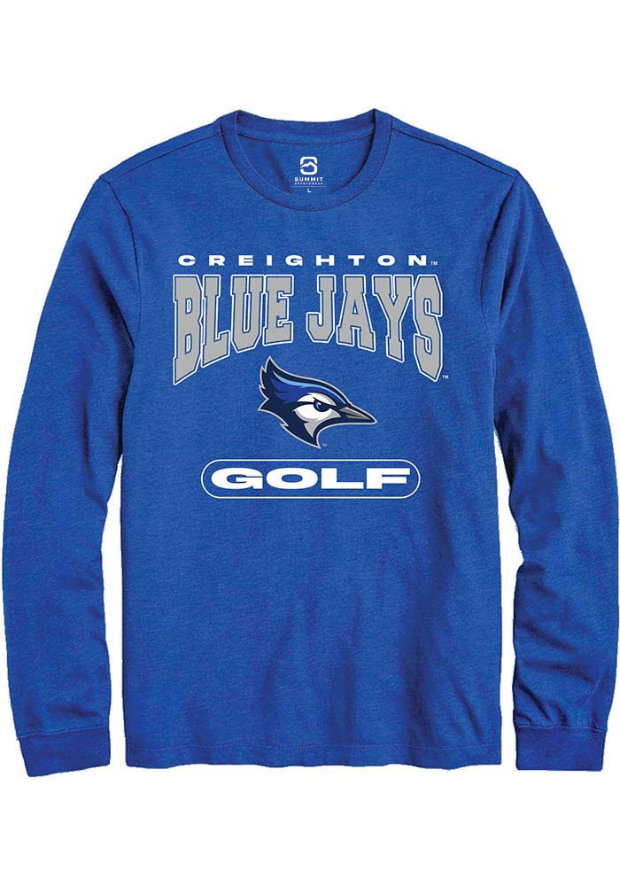 Creighton Bluejays Blue Golf Long Sleeve T-Shirt