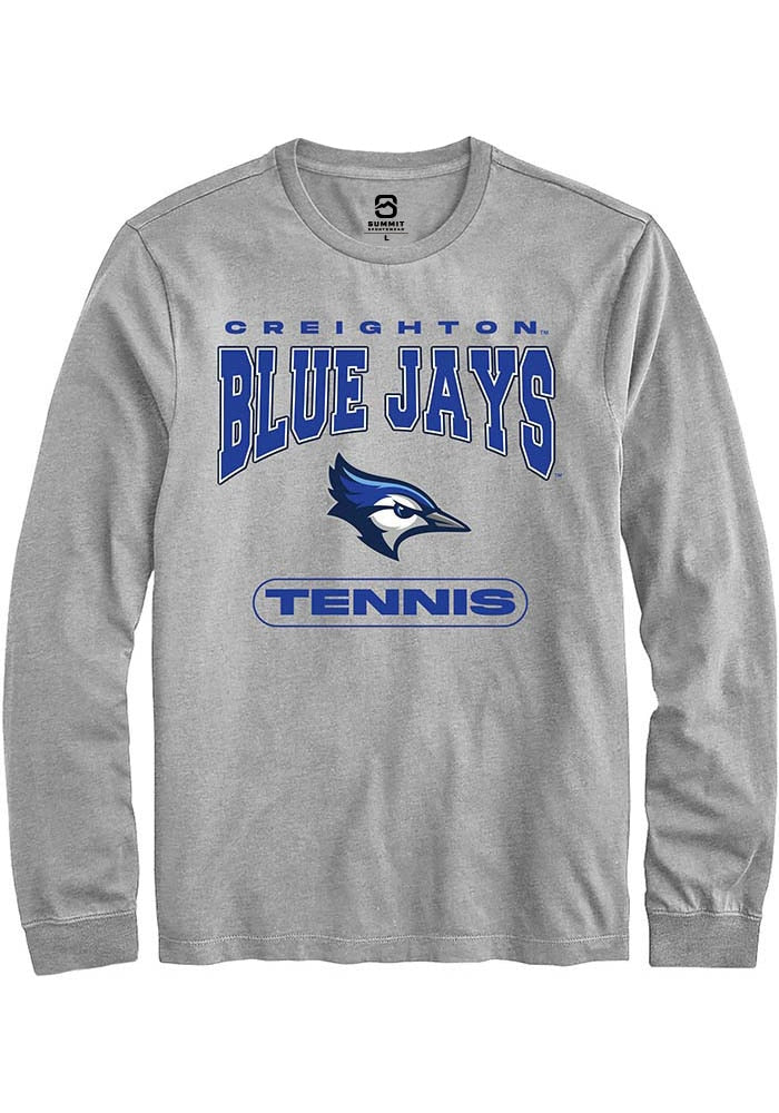Creighton Bluejays Grey Tennis Long Sleeve T-Shirt