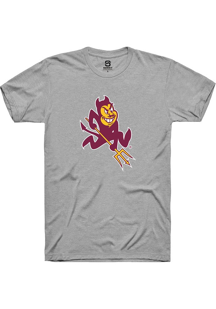 Arizona State Sun Devils Grey Alt Logo Short Sleeve T-Shirt
