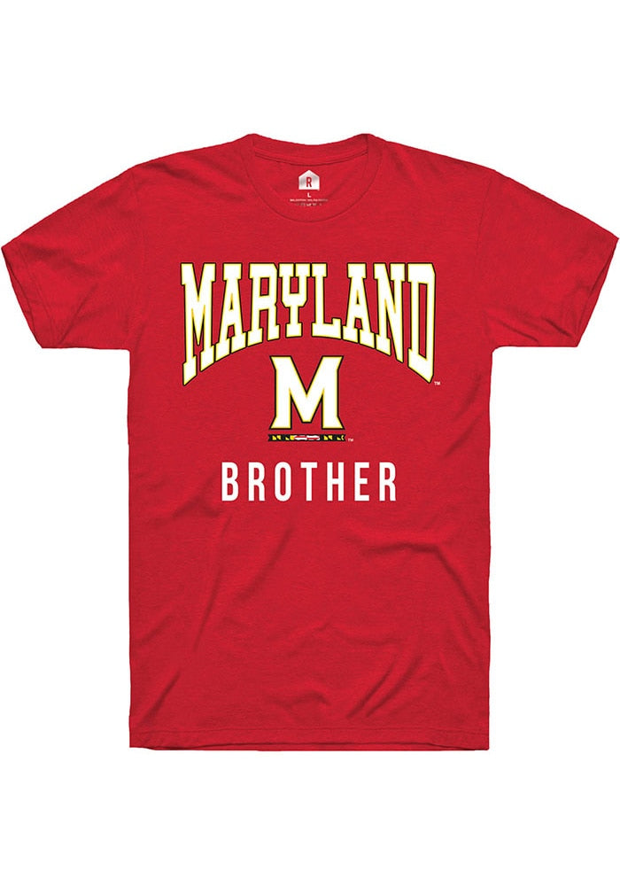 Maryland Terrapins Red Brother Short Sleeve T-Shirt