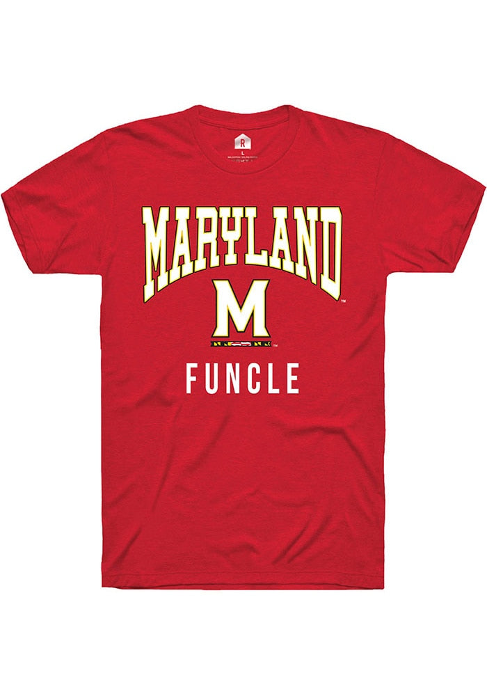 Maryland Terrapins Red Funcle Short Sleeve T-Shirt