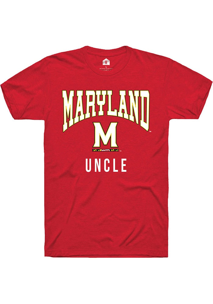 Maryland Terrapins Red Uncle Short Sleeve T-Shirt