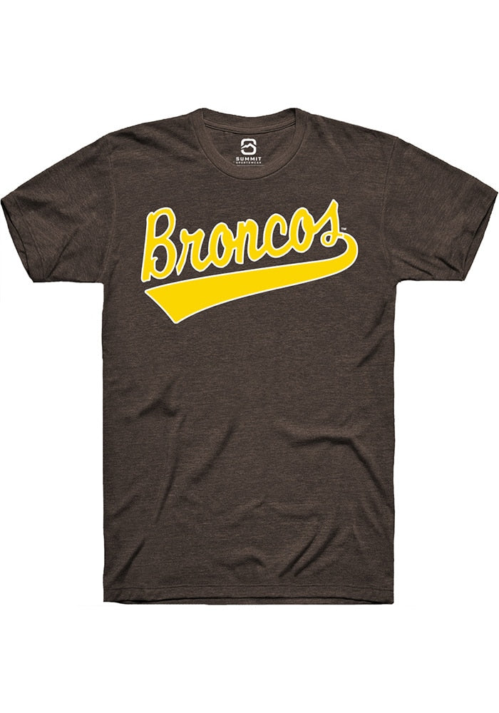 Western Michigan Broncos Brown Tail Short Sleeve T-Shirt