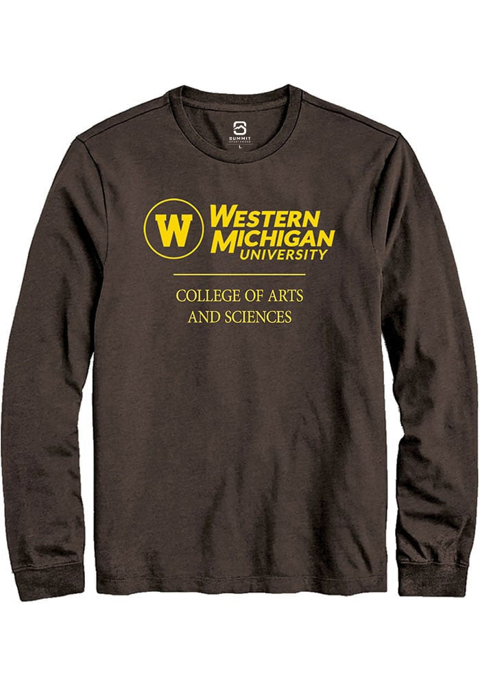 Western Michigan Broncos Brown College of Arts and Sciences Long Sleeve T-Shirt