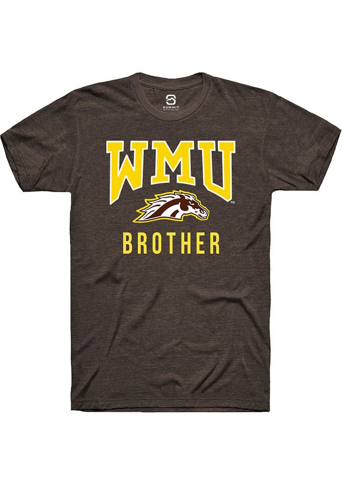 Western Michigan Broncos Brown Brother Short Sleeve T-Shirt