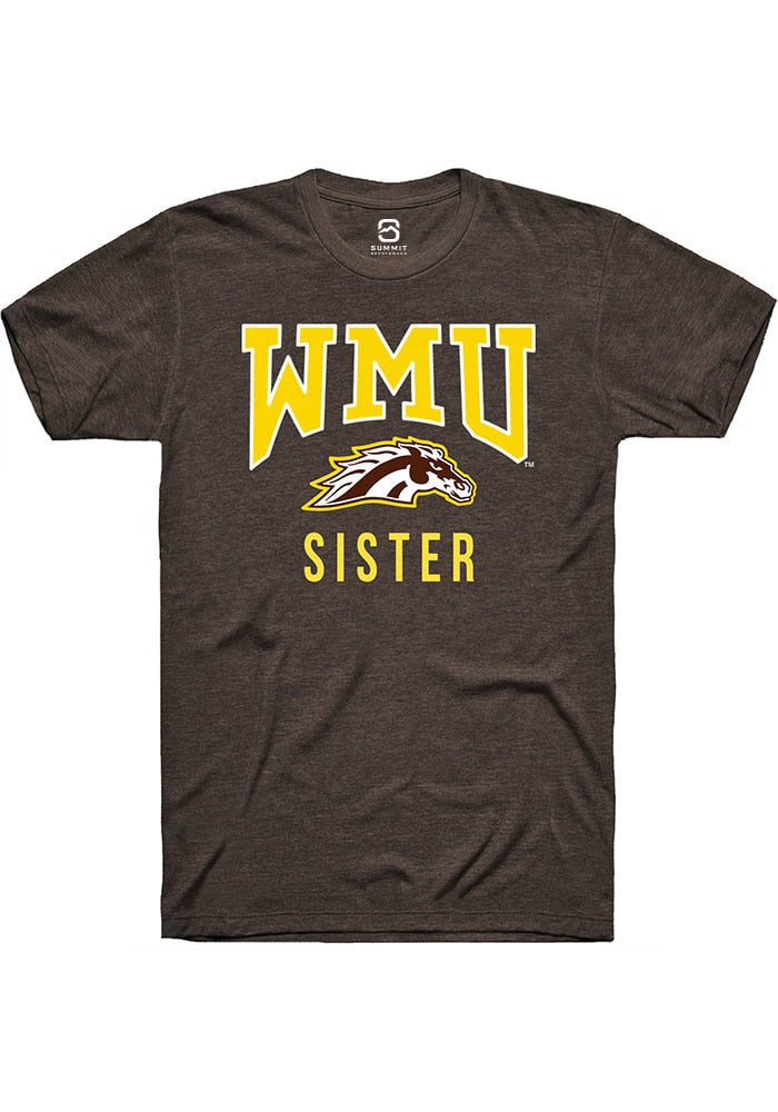 Western Michigan Broncos Brown Sister Short Sleeve T-Shirt