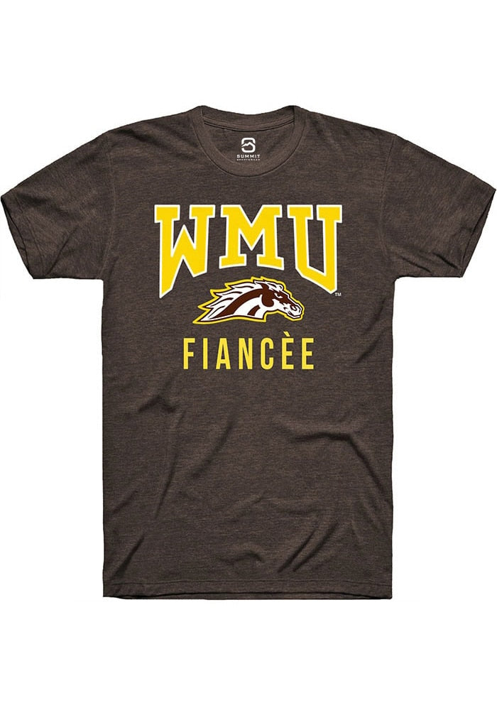 Western Michigan Broncos Brown Fiancee Short Sleeve T-Shirt