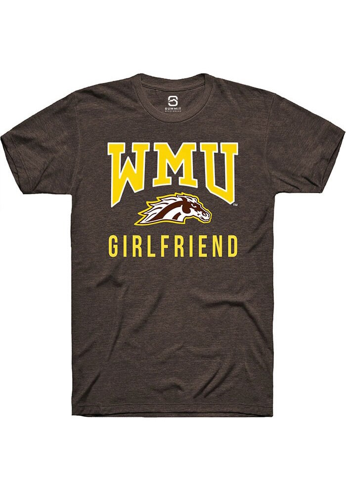 Western Michigan Broncos Brown Girlfriend Short Sleeve T-Shirt