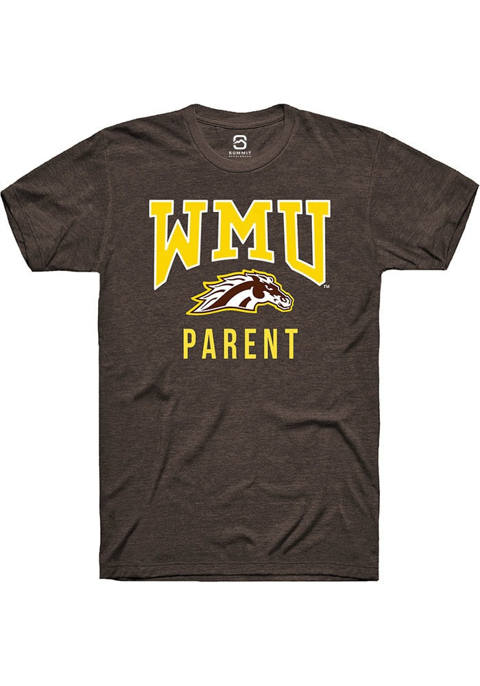 Western Michigan Broncos Brown Parent Short Sleeve T-Shirt