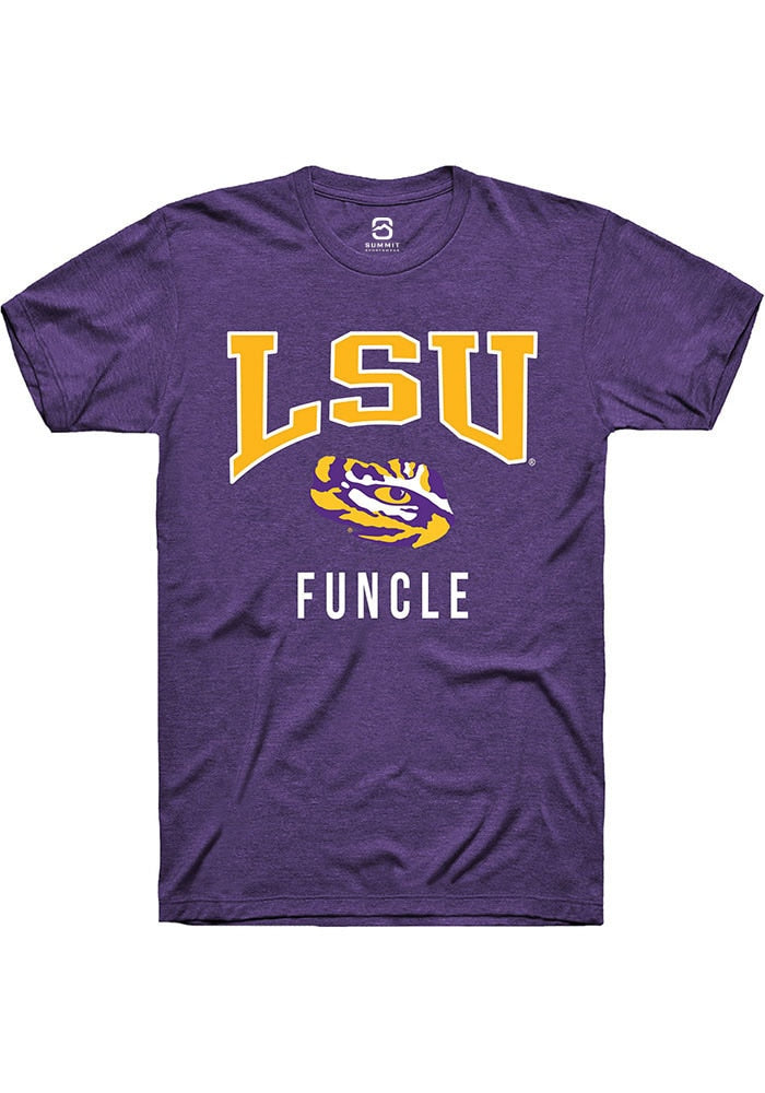 LSU Tigers Purple Funcle Short Sleeve T-Shirt