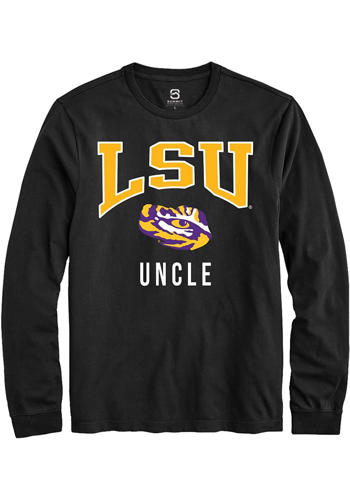LSU Tigers Black Uncle Long Sleeve T-Shirt