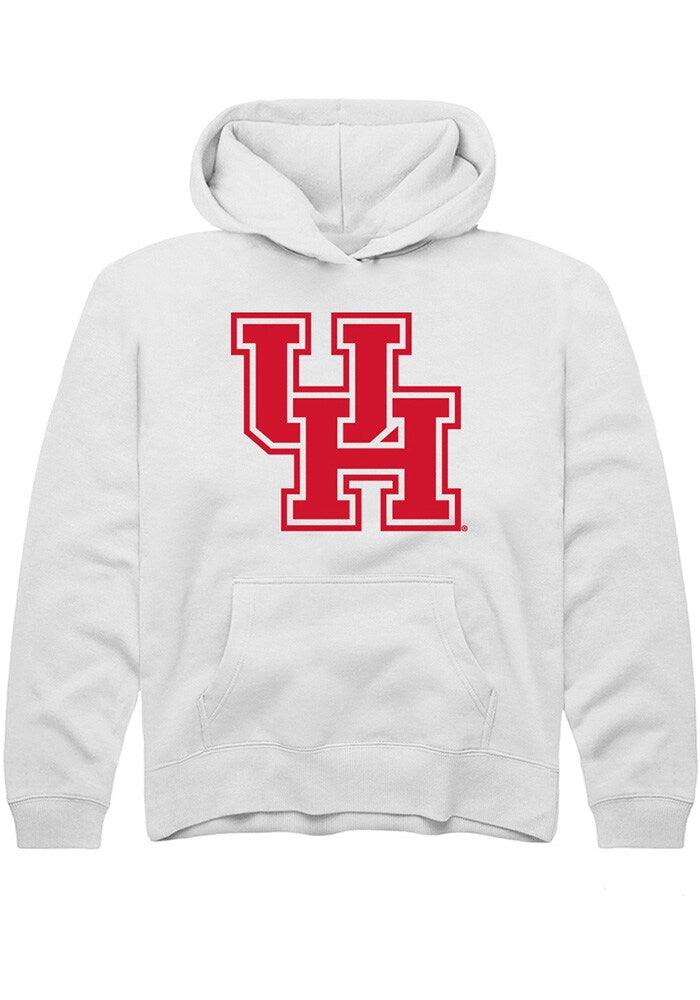 Houston Cougars Boys White Primary Logo Hoodie