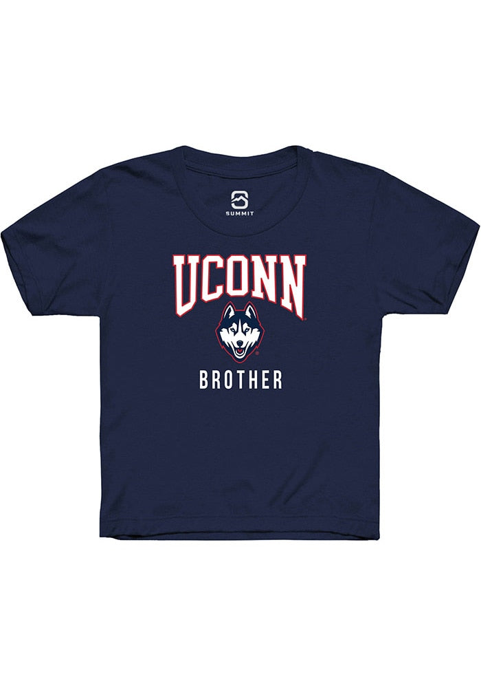 UConn Huskies Youth Brother Navy Short Sleeve T-Shirt