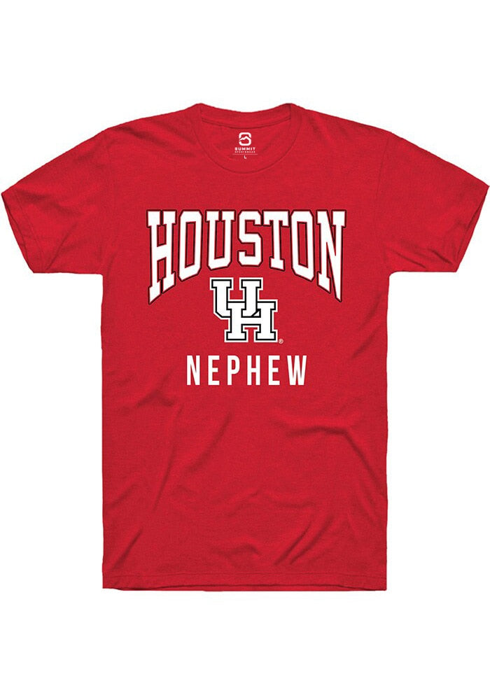 Houston Cougars Red Nephew Short Sleeve T-Shirt