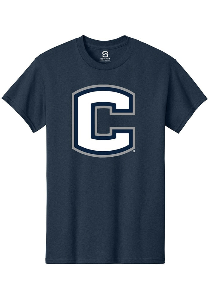 UConn Huskies Unisex Alt Logo Navy Short Sleeve T-Shirt
