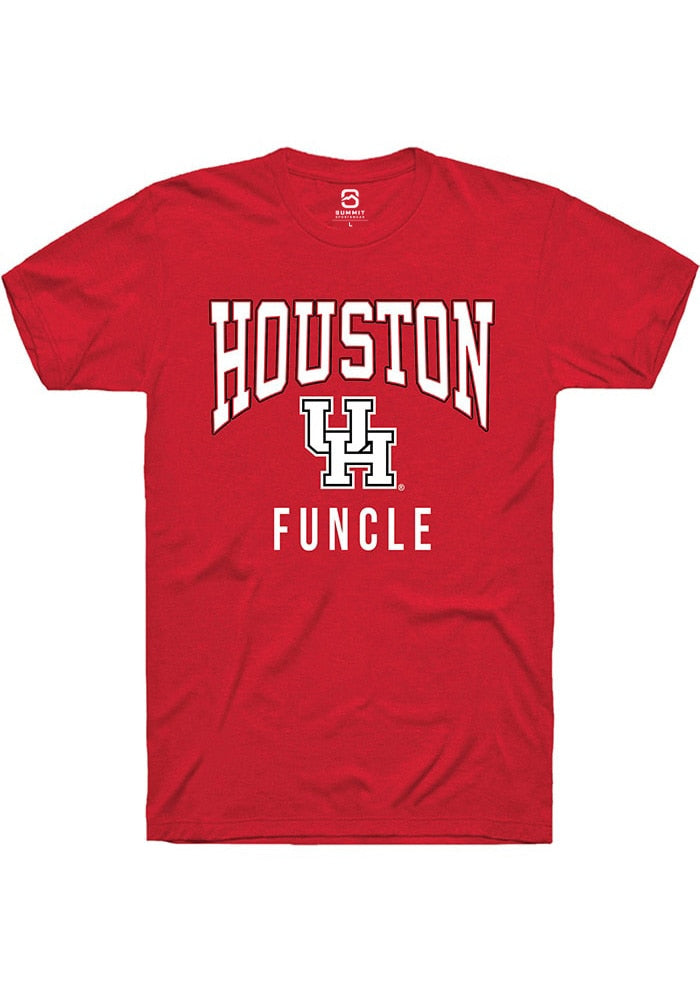 Houston Cougars Red Funcle Short Sleeve T-Shirt