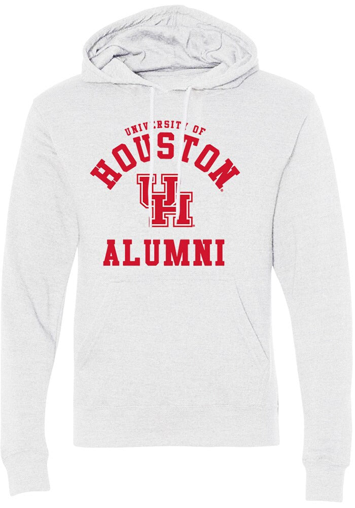 Houston Cougars Mens Ash Alumni Arch Fashion Hood