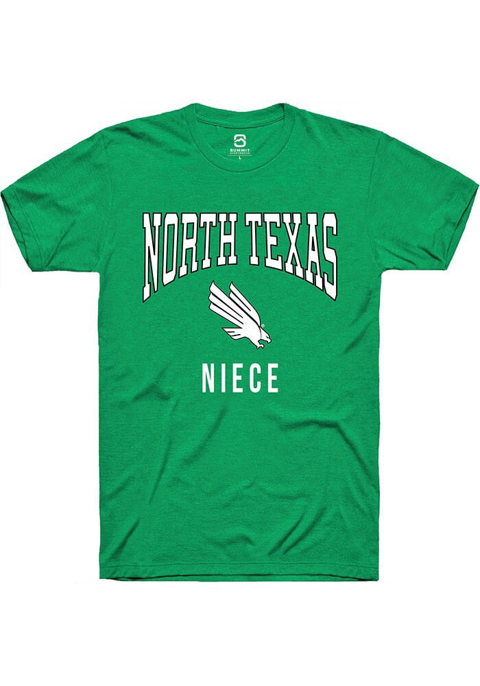 North Texas Mean Green Kelly Green Niece Short Sleeve T-Shirt