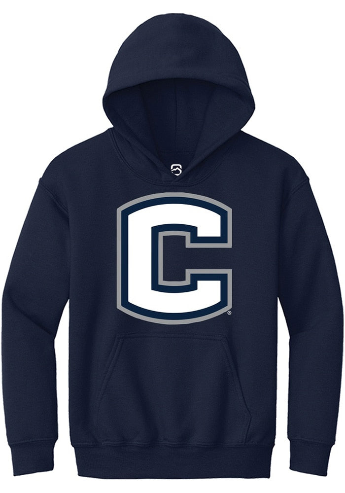 UConn Huskies Youth Alt Logo Navy Hoodie
