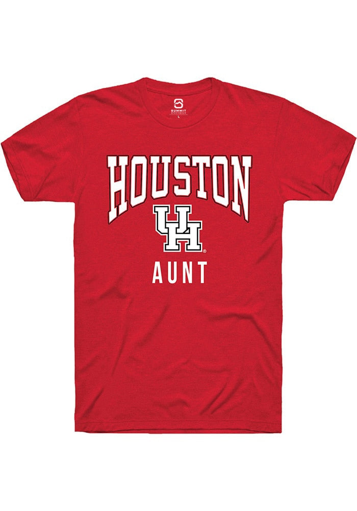 Houston Cougars Red Aunt Short Sleeve T-Shirt