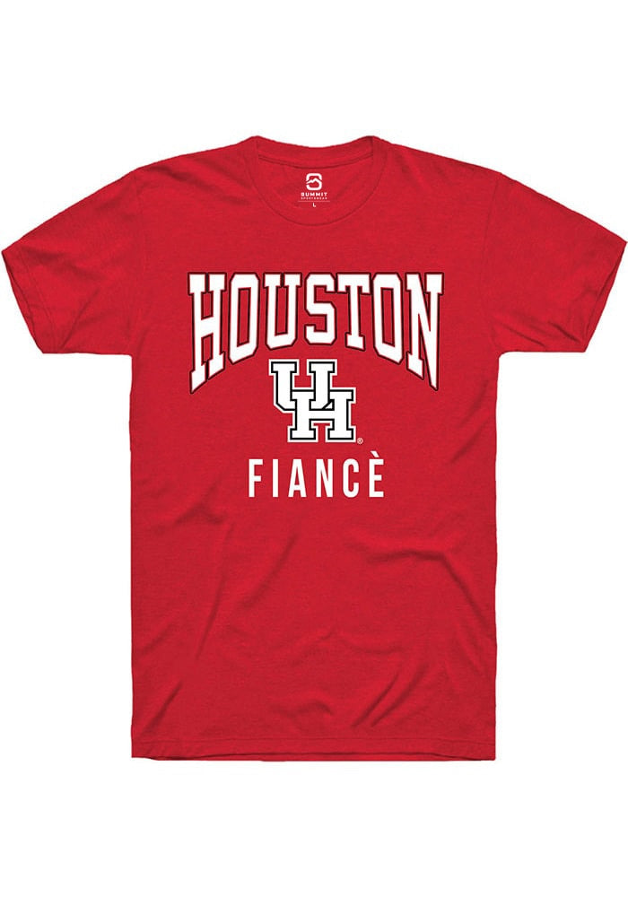 Houston Cougars Red Fiancé Short Sleeve T-Shirt