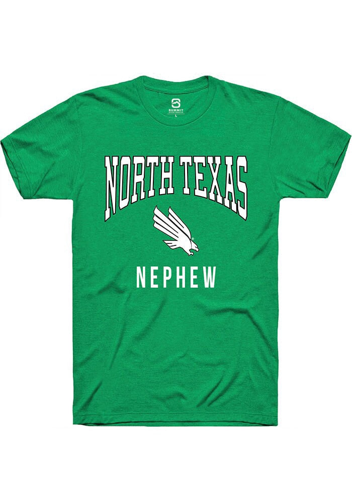 North Texas Mean Green Kelly Green Nephew Short Sleeve T-Shirt
