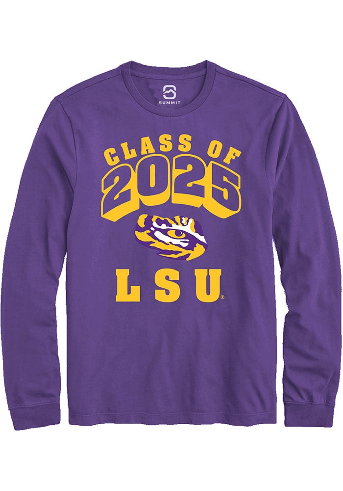 LSU Tigers Purple Class of 2025 Long Sleeve T-Shirt