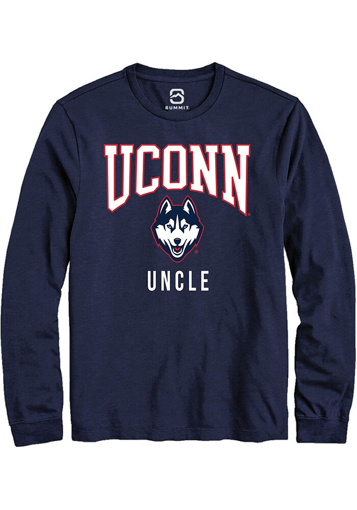 UConn Huskies Unisex Uncle Navy Long Sleeve T-Shirt