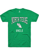 North Texas Mean Green Kelly Green Uncle Short Sleeve T-Shirt