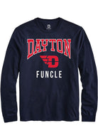 Dayton Flyers Navy Blue Funcle Long Sleeve T-Shirt