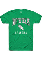 North Texas Mean Green Kelly Green Grandma Short Sleeve T-Shirt