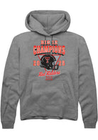 Texas Tech Red Raiders Unisex Graphite Heather 2025 Big 12 Football Champions Hoodie