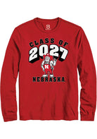 Nebraska Cornhuskers Red Class of 2027 Long Sleeve T-Shirt