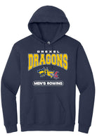Drexel Dragons Mens Navy Blue Rowing Long Sleeve Hoodie