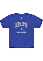 Creighton Bluejays Youth Blue Baseball Short Sleeve T-Shirt