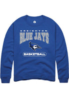 Creighton Bluejays Mens Blue Basketball Long Sleeve Crew Sweatshirt