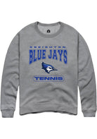 Creighton Bluejays Mens Grey Tennis Long Sleeve Crew Sweatshirt
