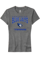 Creighton Bluejays Womens Grey Tennis Short Sleeve T-Shirt