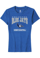 Creighton Bluejays Womens Blue Women's Basketball Short Sleeve T-Shirt