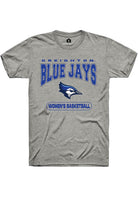 Creighton Bluejays Grey Women's Basketball Short Sleeve T-Shirt