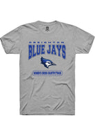 Creighton Bluejays Grey Women's Cross Country/Track Short Sleeve T-Shirt