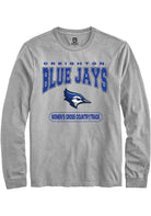 Creighton Bluejays Grey Women's Cross Country/Track Long Sleeve T-Shirt