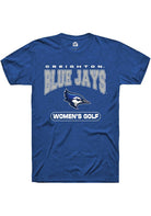 Creighton Bluejays Navy Blue Women's Golf Short Sleeve T-Shirt