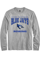 Creighton Bluejays Grey Rowing Long Sleeve T-Shirt