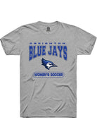 Creighton Bluejays Grey Women's Soccer Short Sleeve T-Shirt