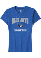 Creighton Bluejays Womens Blue Women's Tennis Short Sleeve T-Shirt