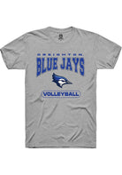Creighton Bluejays Grey Volleyball Short Sleeve T-Shirt