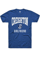 Creighton Bluejays Navy Blue Girlfriend Short Sleeve T-Shirt